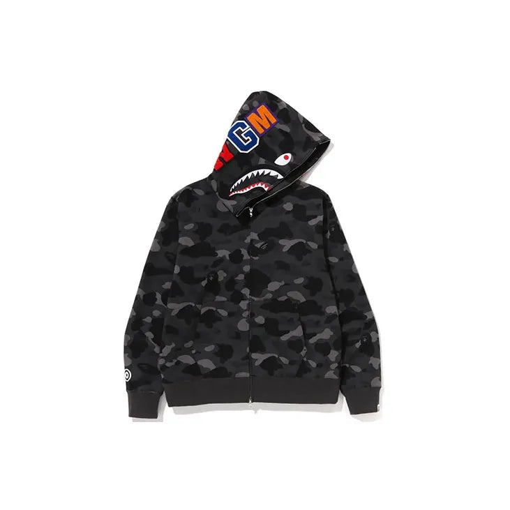 BAPE Color Camo Shark Full Zip Hoodie